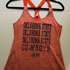 Oklahoma State Cowboys Women's Orange Tank Top